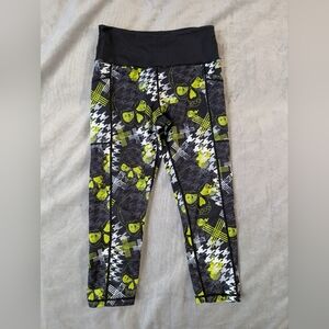 CVG Capri Leggings | Abstract Skull | XS